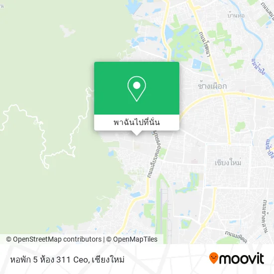 หอพัก 5 ห้อง 311 Ceo แผนที่