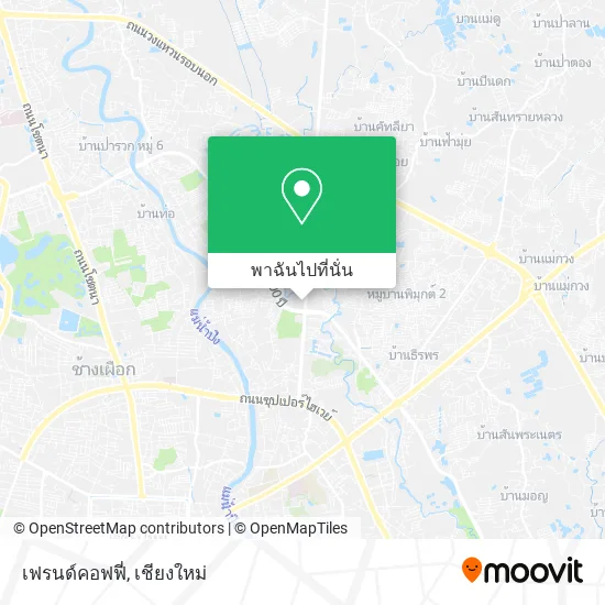 เฟรนด์คอฟฟี่ แผนที่