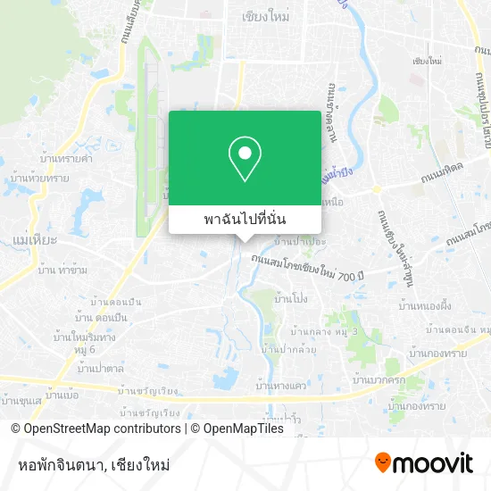 หอพักจินตนา แผนที่
