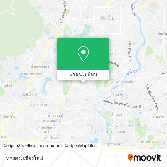 หางดง แผนที่