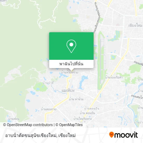 อาบน้ําตัดขนสุนัขเชียงใหม่ แผนที่