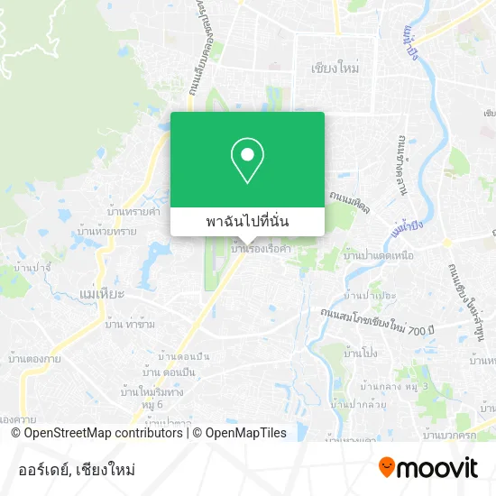 ออร์เดย์ แผนที่