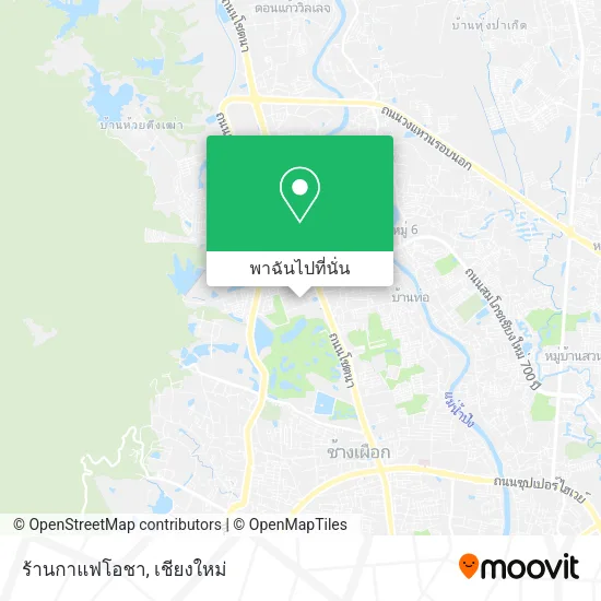 ร้านกาแฟโอชา แผนที่