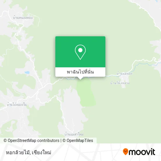 หอกล้วยไม้ แผนที่