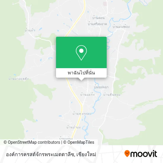องค์การครสต์จักรพระเมตตาลีซ แผนที่