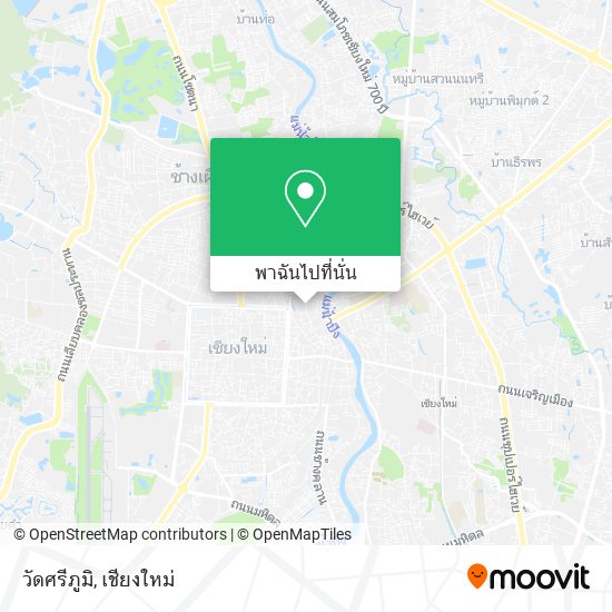 วัดศรีภูมิ แผนที่