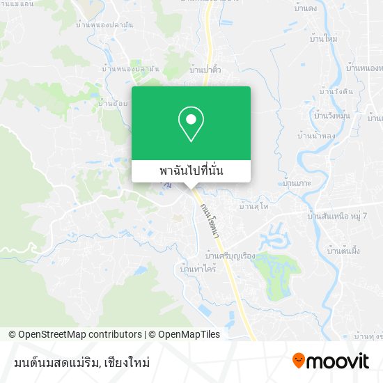 มนต์นมสดแม่ริม แผนที่