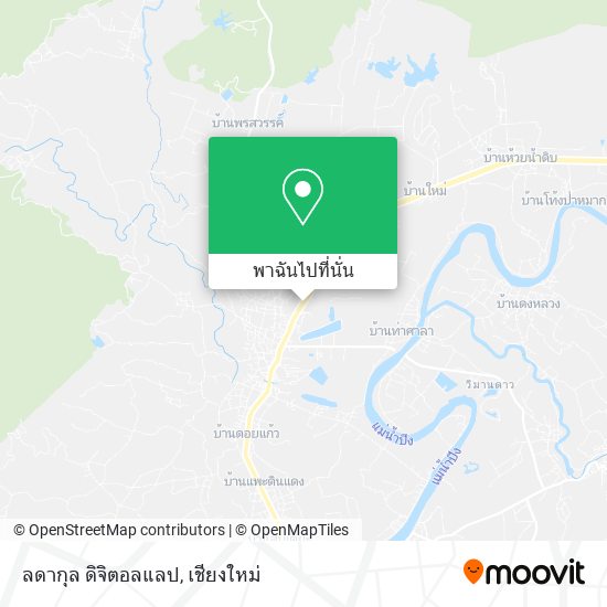 ลดากุล ดิจิตอลแลป แผนที่