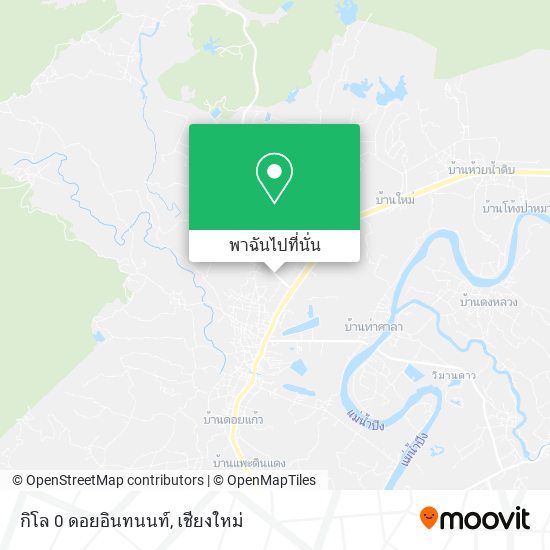 กิโล 0 ดอยอินทนนท์ แผนที่