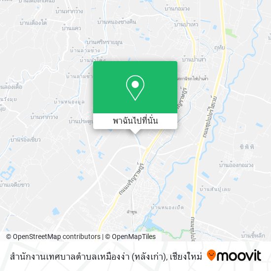 สำนักงานเทศบาลตำบลเหมืองง่า (หลังเก่า) แผนที่