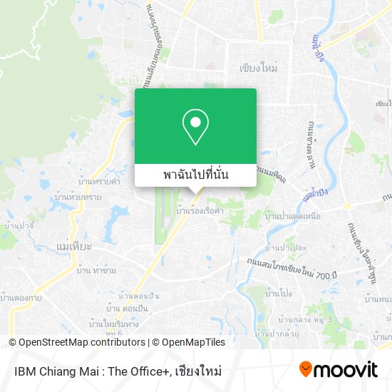 IBM Chiang Mai : The Office+ แผนที่