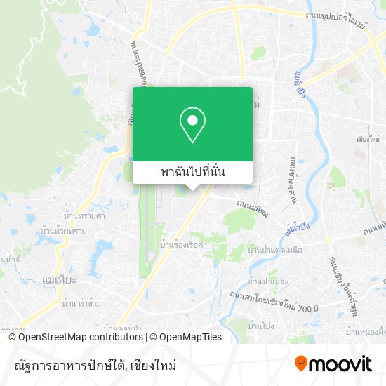 ณัฐการอาหารปักษ์ใต้ แผนที่