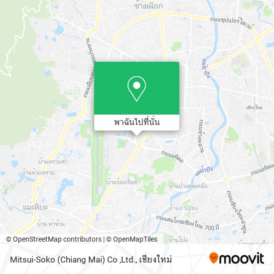 Mitsui-Soko (Chiang Mai) Co ,Ltd. แผนที่