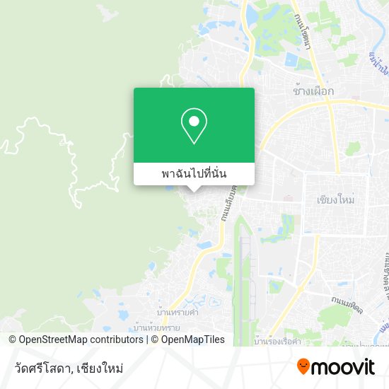 วัดศรีโสดา แผนที่