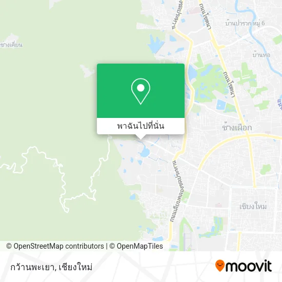 กว้านพะเยา แผนที่