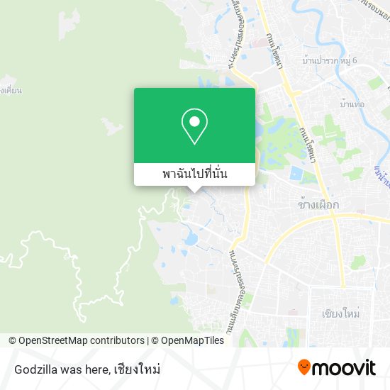 Godzilla was here แผนที่