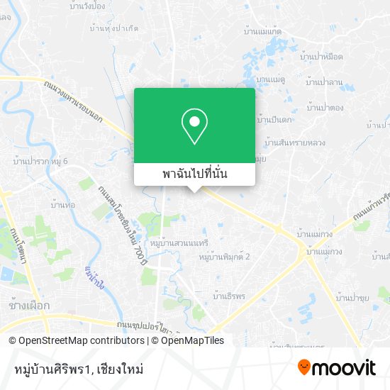 หมู่บ้านศิริพร1 แผนที่