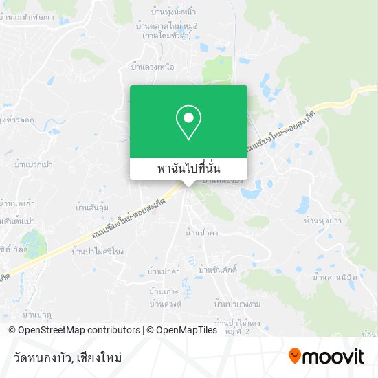 วัดหนองบัว แผนที่