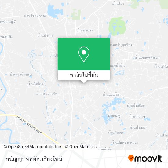 ธนัญญา หอพัก แผนที่
