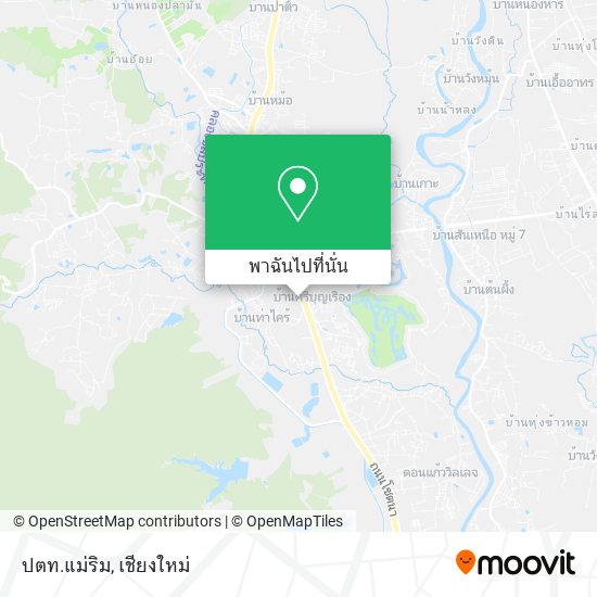 ปตท.แม่ริม แผนที่