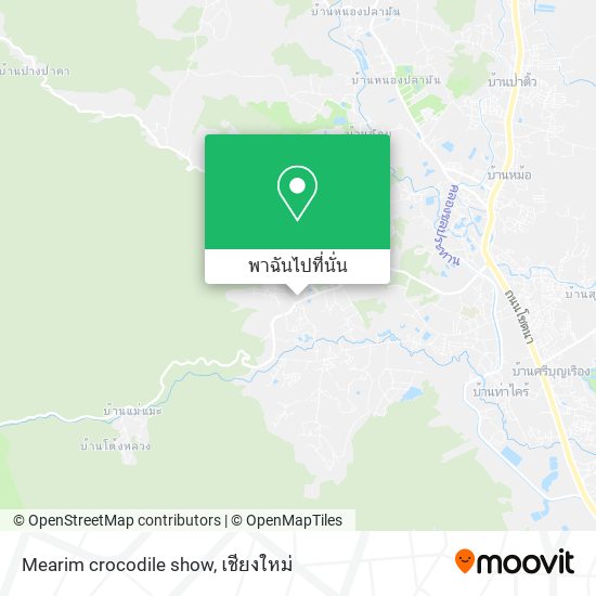Mearim crocodile show แผนที่