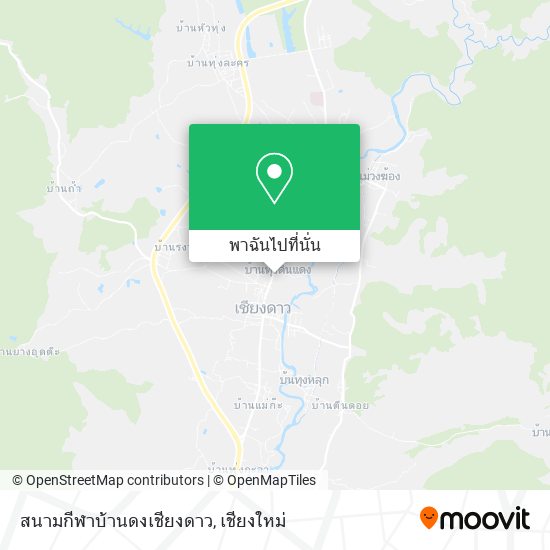 สนามกีฬาบ้านดงเชียงดาว แผนที่