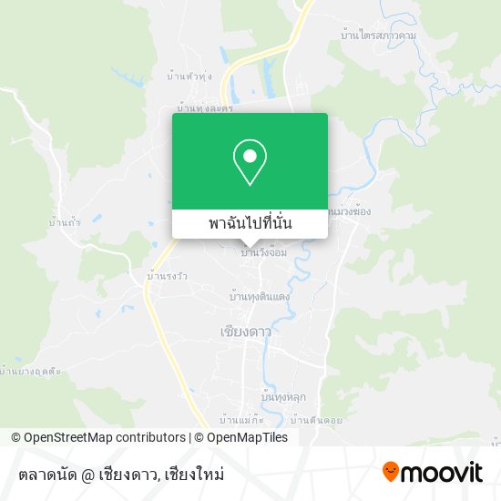 ตลาดนัด @ เชียงดาว แผนที่