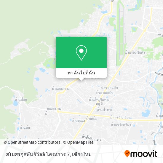 สโมสรกุลพันธ์วิลล์ โครงการ 7 แผนที่