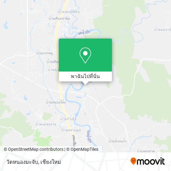 วัดหนองมะจับ แผนที่