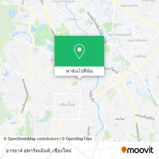 อารยา4 อพาร์ทเม้นท์ แผนที่