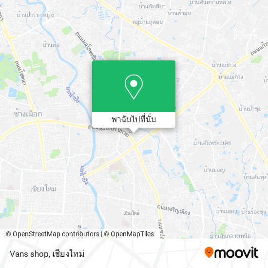 Vans shop แผนที่