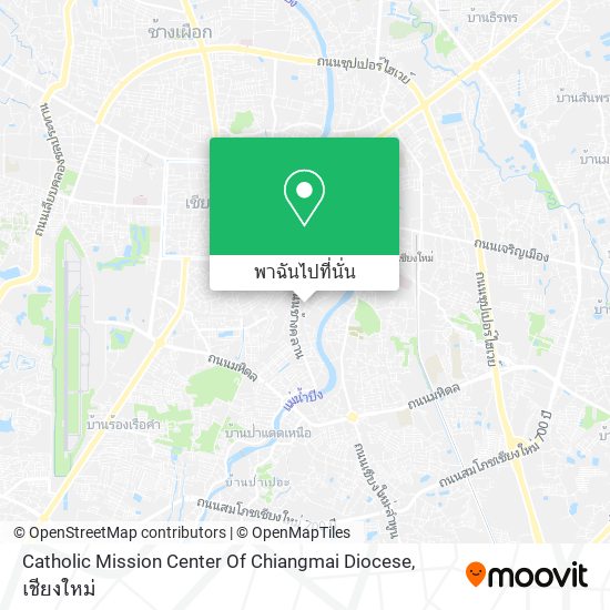 Catholic Mission Center Of Chiangmai Diocese แผนที่
