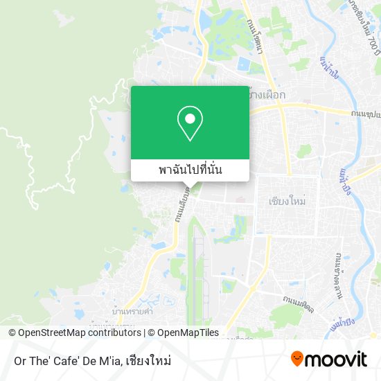 Or The' Cafe' De M'ia แผนที่