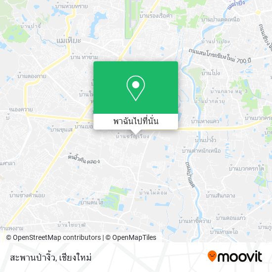 สะพานป่างิ้ว แผนที่