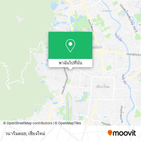 วนาริมดอย แผนที่