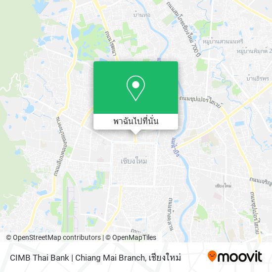CIMB Thai Bank | Chiang Mai Branch แผนที่