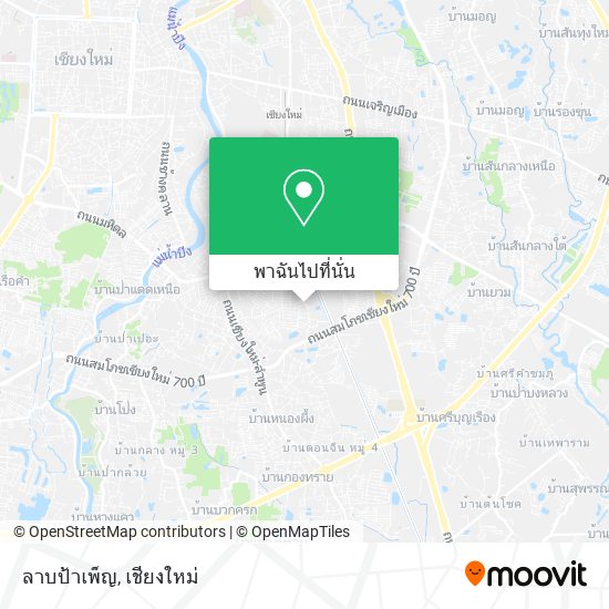 ลาบป้าเพ็ญ แผนที่