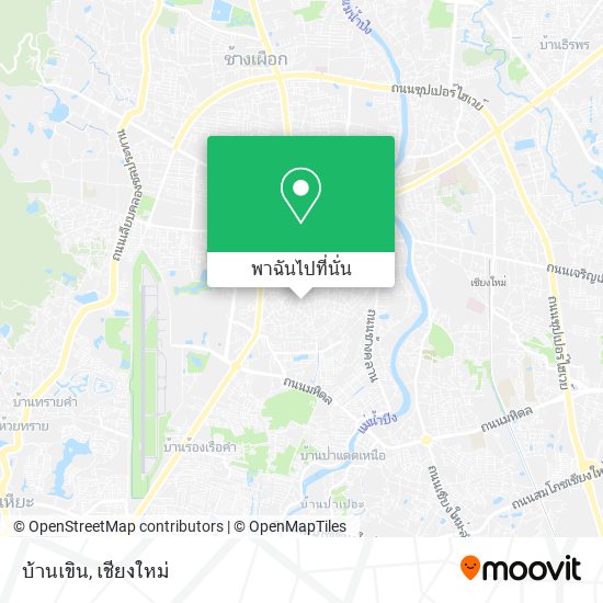 บ้านเขิน แผนที่