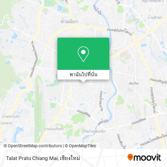 Talat Pratu Chiang Mai แผนที่
