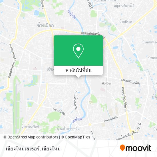 เชียงใหม่เลเธอร์ แผนที่