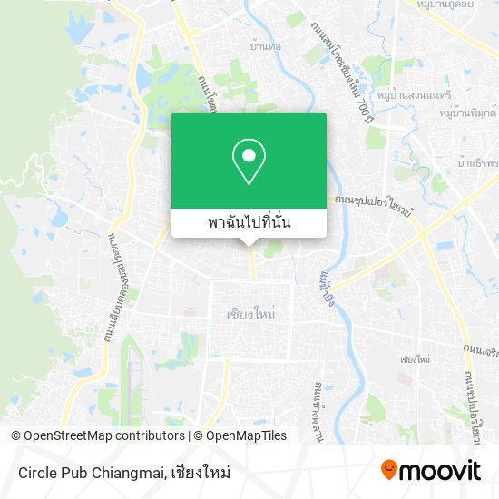 Circle Pub Chiangmai แผนที่