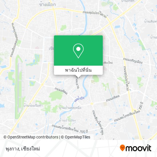 พุงกาง แผนที่