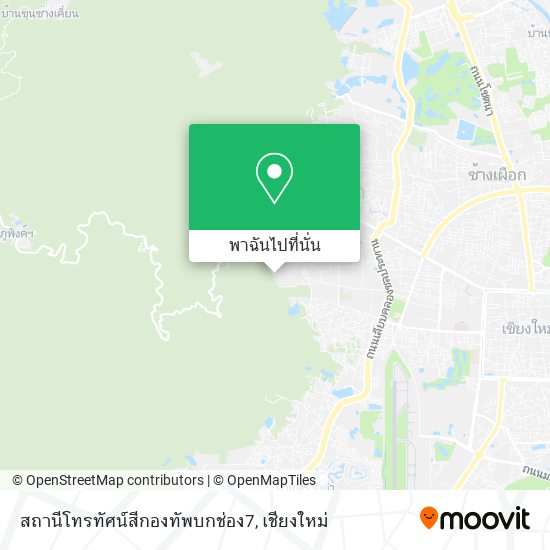 สถานีโทรทัศน์สีกองทัพบกช่อง7 แผนที่