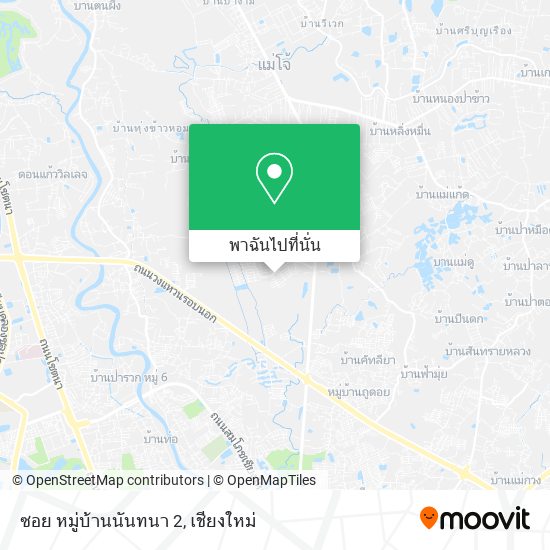 ซอย หมู่บ้านนันทนา 2 แผนที่