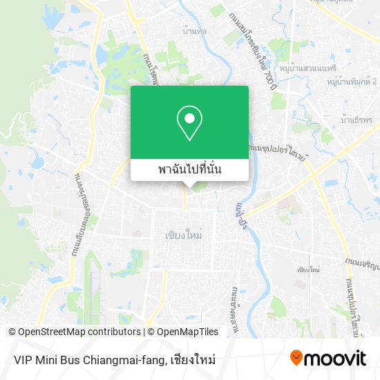 VIP Mini Bus Chiangmai-fang แผนที่