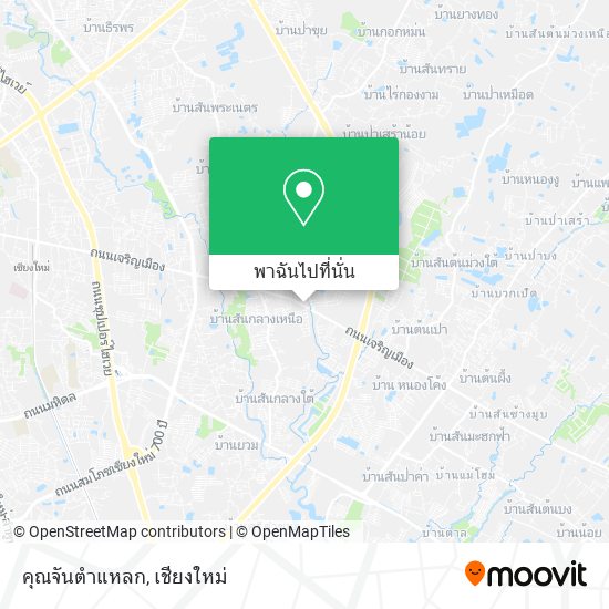 คุณจันตำแหลก แผนที่
