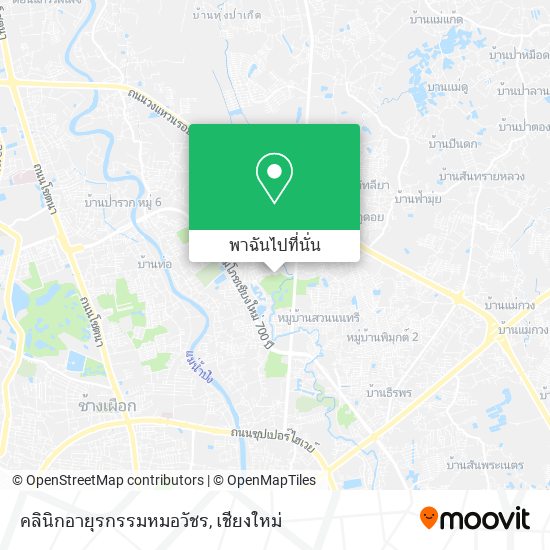 คลินิกอายุรกรรมหมอวัชร แผนที่