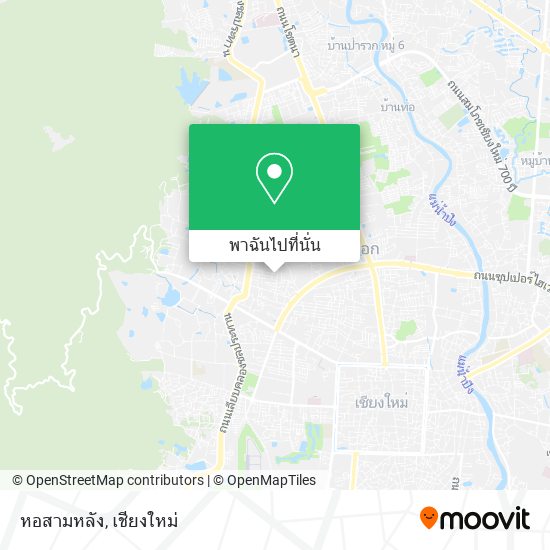 หอสามหลัง แผนที่