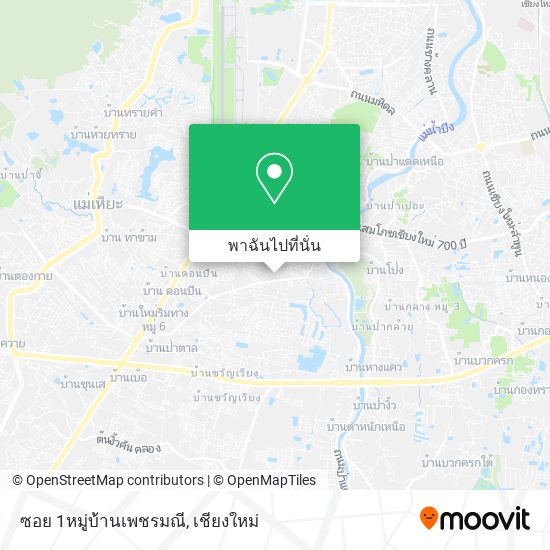 ซอย 1หมู่บ้านเพชรมณี แผนที่