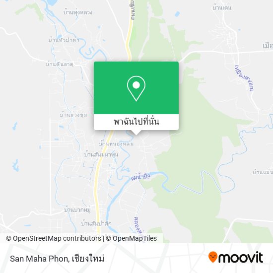San Maha Phon แผนที่